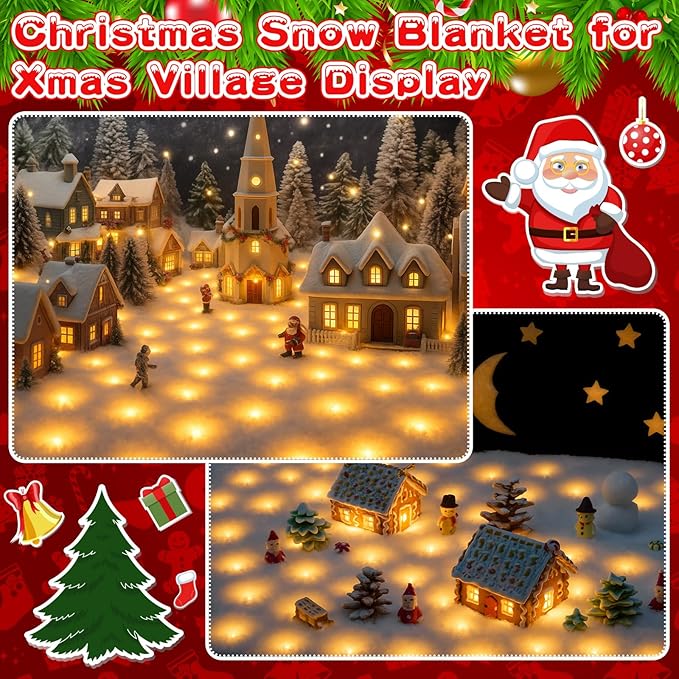 VIHOSE Christmas Snow Blanket - Image 5
