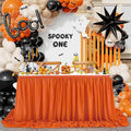 Terracotta 6ft Chiffon Table Skirt by QueenDream