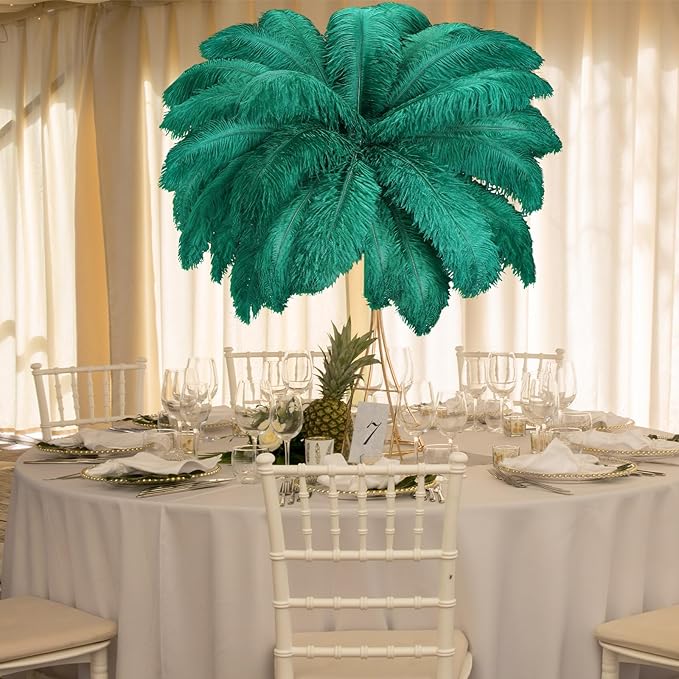 Retrowavy 30 Pcs 18-20 Inch Large Natural Ostrich Feathers Bulk - Image 5