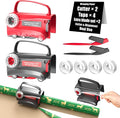 Wheel Wrapping Paper Cutter & Tape Dispenser by wraprocut