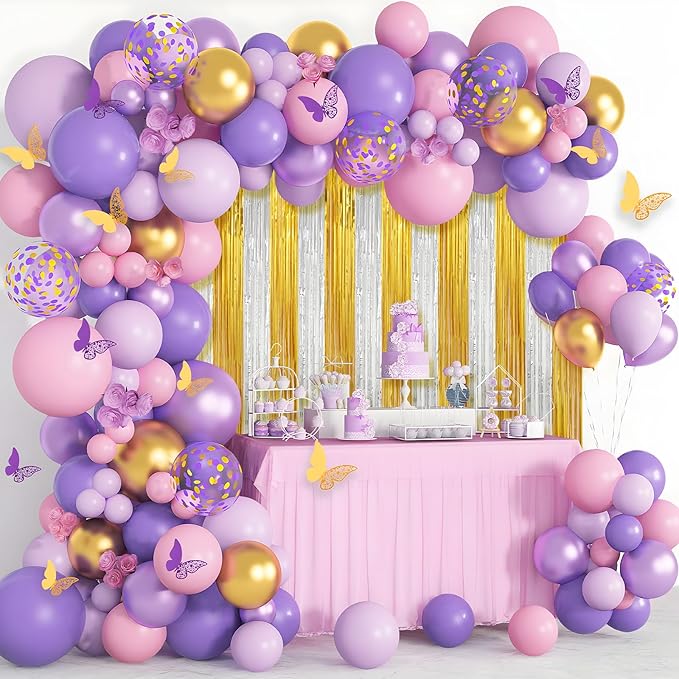 Crosize 2 Pack Foil Fringe Curtains Party Decorations, Door Streamers, Glitter - Image 4