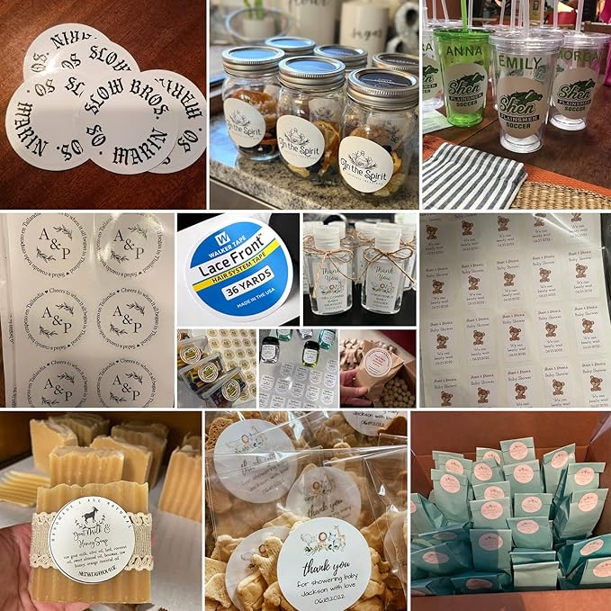 Custom Logo Stickers for Business, Personalised Logo Labels - Image 7