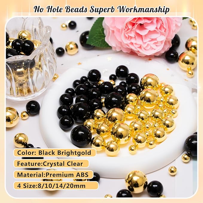 300Pcs Pearl Vase Filler, Candle Centerpieces, Wedding Birthday Party Home - Image 3