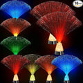 Patelai 10 Pcs LED Fiber Optic Lamp Color Changing Fiber Optic Night Light by Patelai