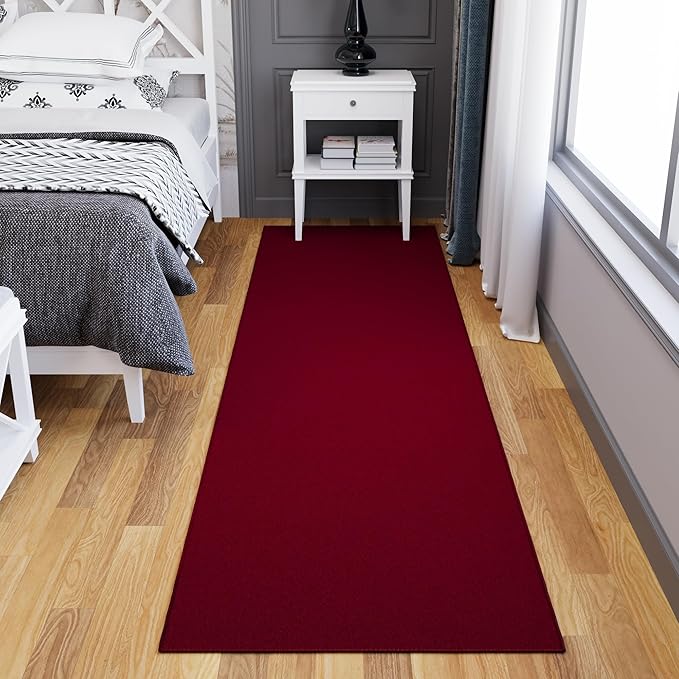 Sweet Home Stores SH Non-Slip Solid Rubberback Indoor Runner Rug - Image 11