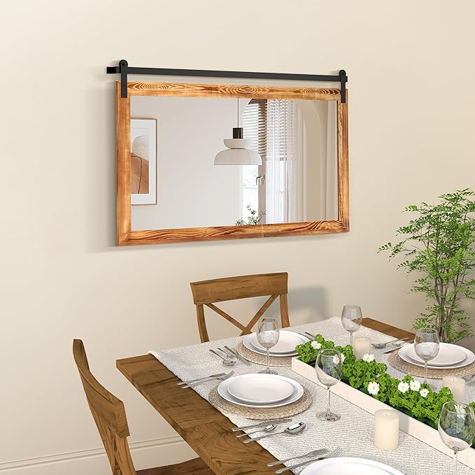 COGOOD Farmhouse Bathroom Mirror - Image 2