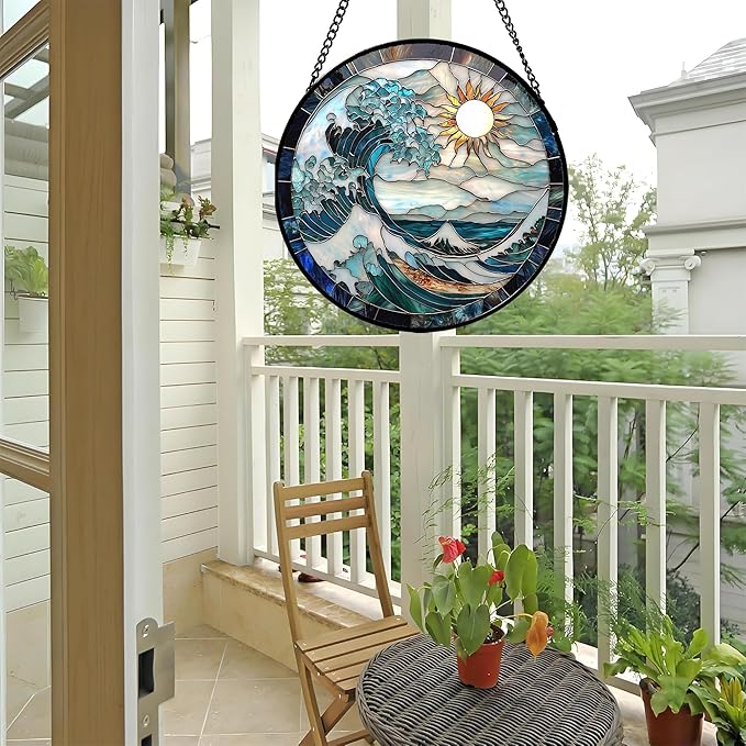 Stained Glass Window Hanging - Image 4