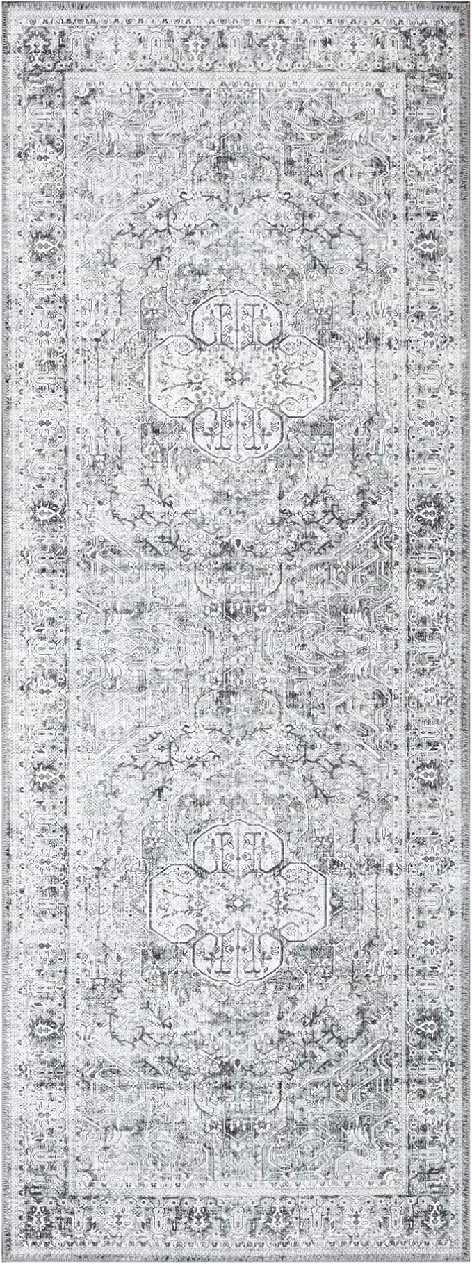 Bloom Rugs Washable Non-Slip 7 ft Runner - Image 3