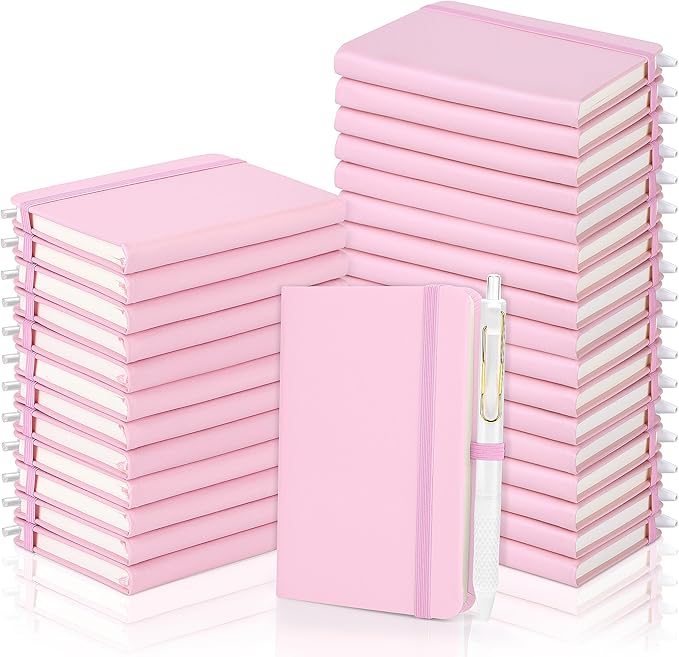 Aodaer 50 Sets Pocket Notebook Journal by Aodaer