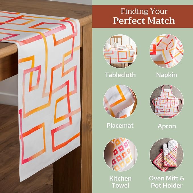 Maison d' Hermine Table Runner 100% Cotton Single Layer Table Runners 108 - Image 5