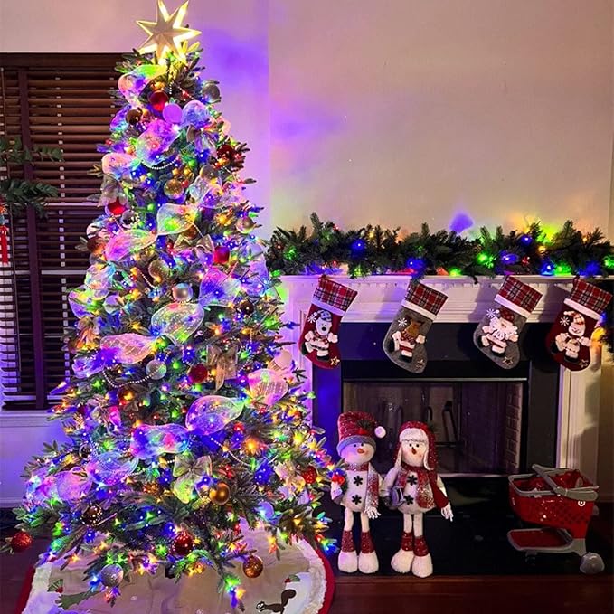 YEGUO 66ft 200 LED Christmas Light Outdoor Waterproof, 8 Modes String Lights - Image 8