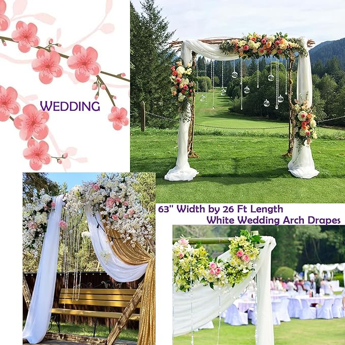 Wedding Arch Draping Fabric - Image 2