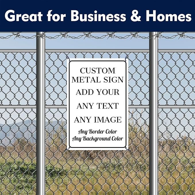 Custom Signs Outdoor Metal - Image 2
