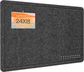 Bulletin Board, 24x18 inches Decorative Felt Pin Board, Cork Board Alternative by Lightomorrow