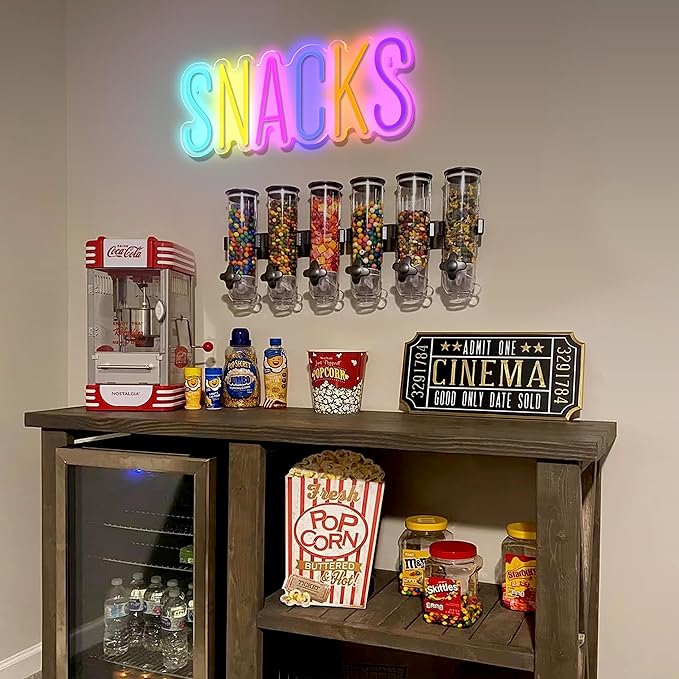 Snacks Neon Sign, Snack Bar Sign - Image 3