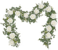 Dolicer 2Pcs 13Ft Artificial Eucalyptus Garlands by DolicerLANDSCAPEQ