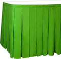 Ultimate Textile Pleat Polyester Fabric Table Skirt by UltimateTextile