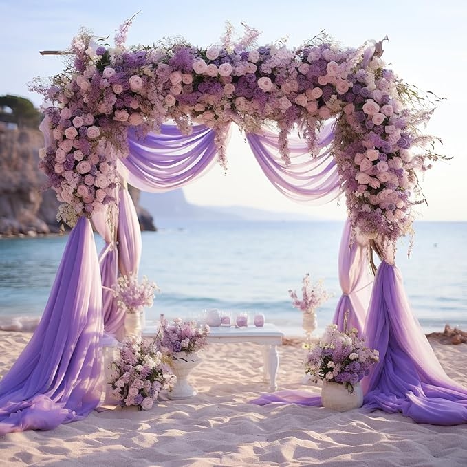 Wokceer Wedding Arch Draping Fabric - Image 7