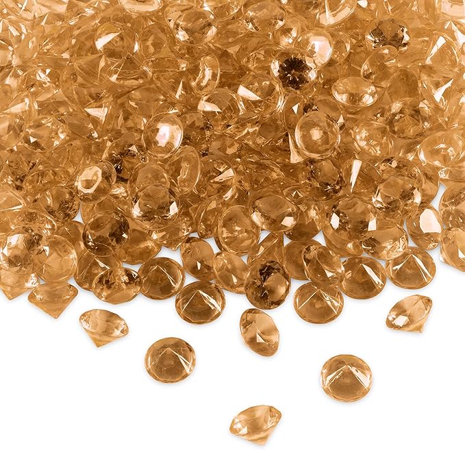 Super Z Outlet Acrylic Color Faux Round Diamond Crystals Treasure Gems by SuperZOutlet