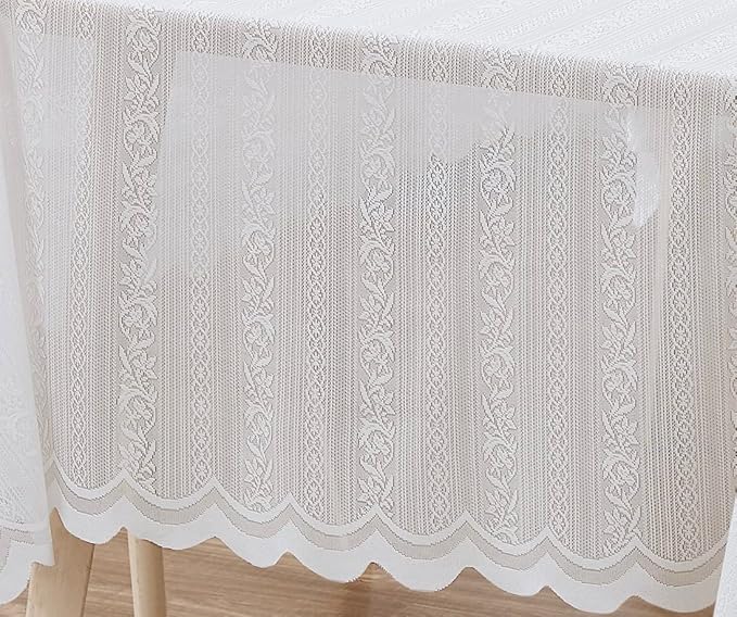 LinenZone Round Lace Tablecloth - Image 3