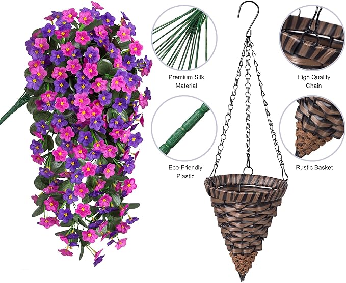 Artificial Fake Hanging Flowers - Image 2
