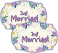 GEEKBEAR Just Got Married Car Magnet by GEEKBEAR