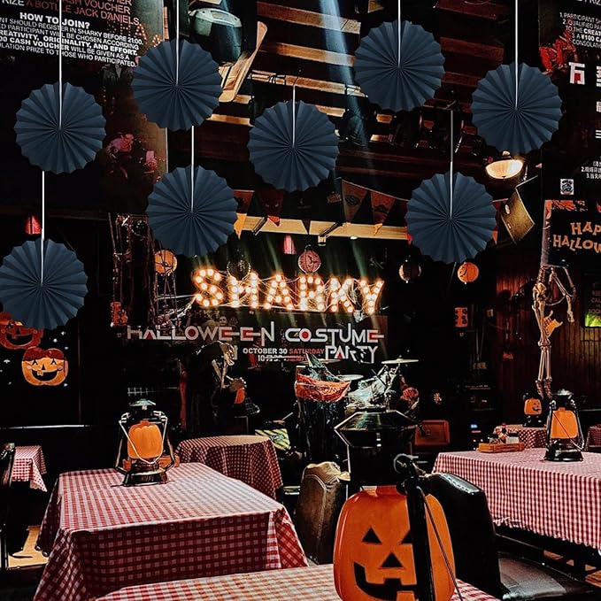 Black Party Decorations, Halloween Decor Events Accessories, Anniversary - Image 4