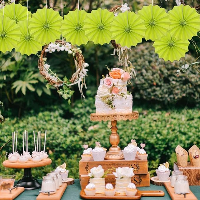 Green Graduation Party Decor, Tropical Party Decorations, Emerald Green Party - Image 4