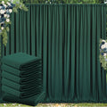 30 ft x 10 ft Wrinkle Free Hunter Green Backdrop Curtain by Outpain
