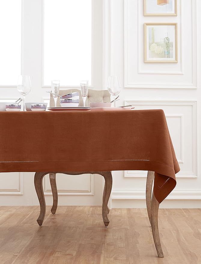 Solino Home Linen Tablecloth 60 x 156 Inch - Image 4
