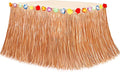 Luau Party Decorations, Luau Flower 108 X 29.5" Grass Table Skirts Luau Party by Huskein