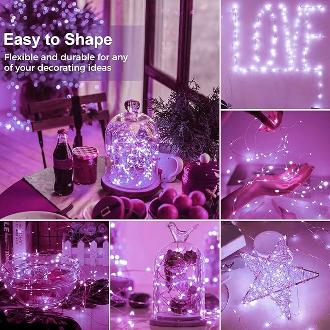 kolpop 12 Pack LED Fairy Lights Battery Operated, Mini Twinkle String Lights - Image 2