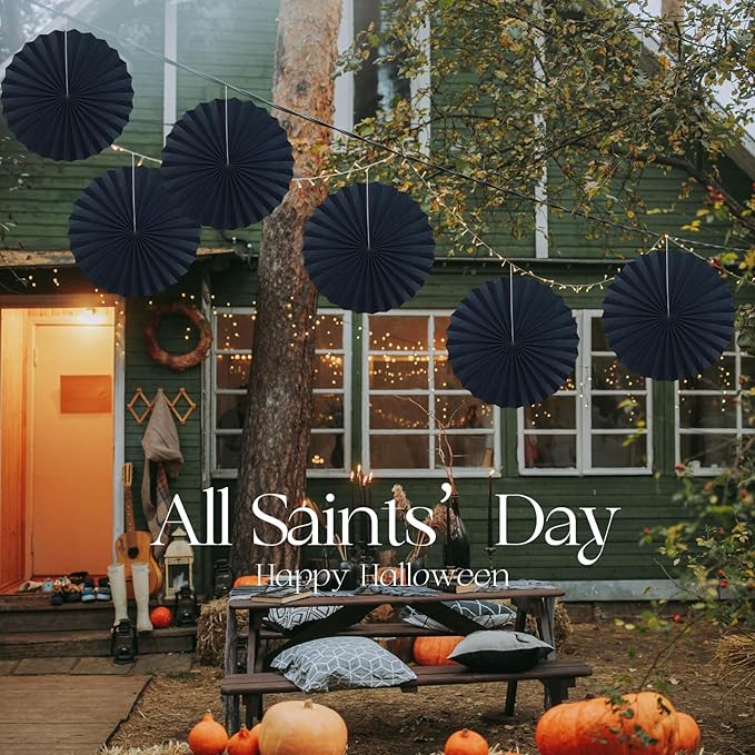 Black Party Decorations, Halloween Decor Events Accessories, Anniversary - Image 5
