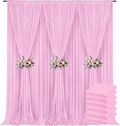 30x10ft Backdrop Curtains for Parties, 6 Panels 5x10ft Photography Backdrop by JKLUMI
