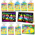 ZMLM Rainbow Scratch Party Favors Kids: Birthday Gifts Toy Bulk Scratch Art by ZMLM