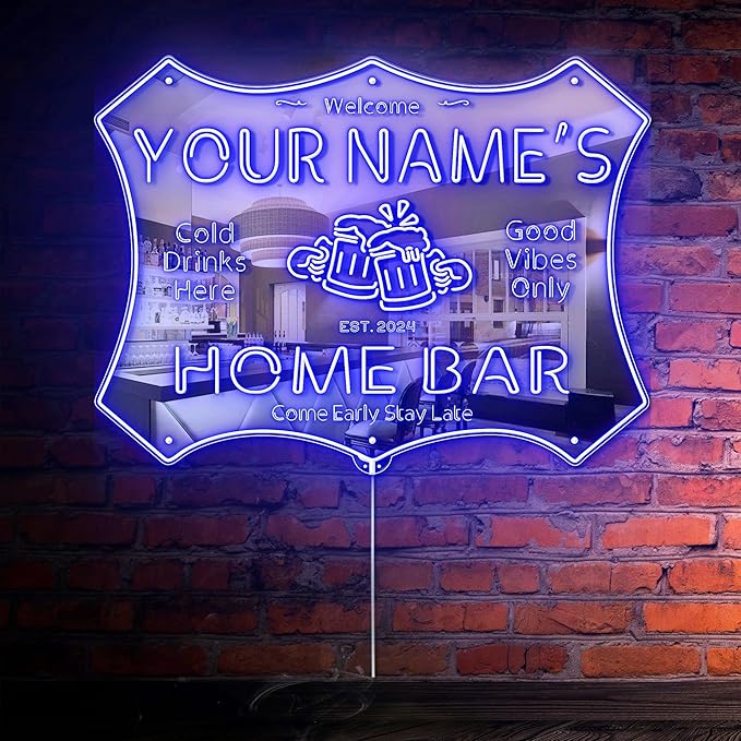ADVPRO Personalized Your Name Home Bar RGB Dynamic Glam LED Sign - Image 6