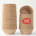 2 inch 1000-Count Mini Cupcake Liners Bright Colorful Muffin Baking Cups by CHENZEM
