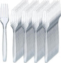 Prestee 300 Count Disposable Plastic Forks by Prestee