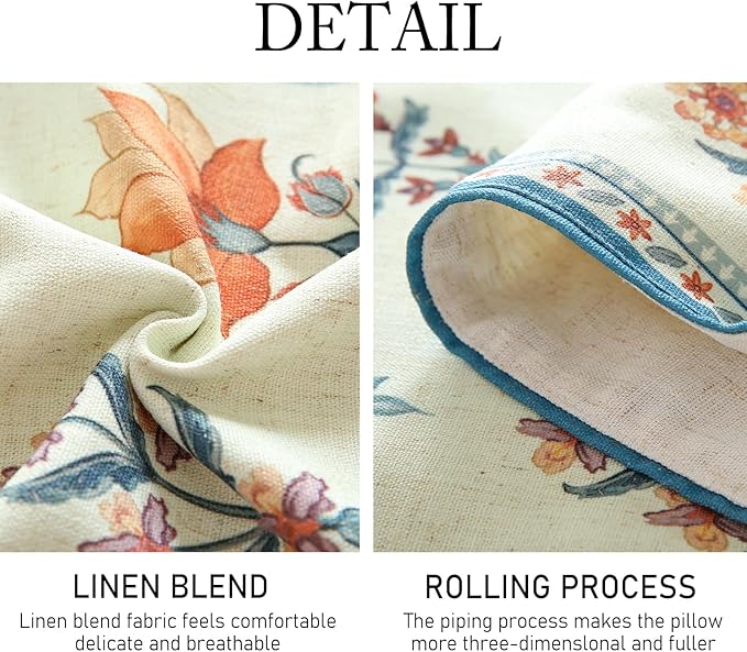 ISAENNE Designer Light Green Linen Extra Long Table Runner 118 Inches, French - Image 5