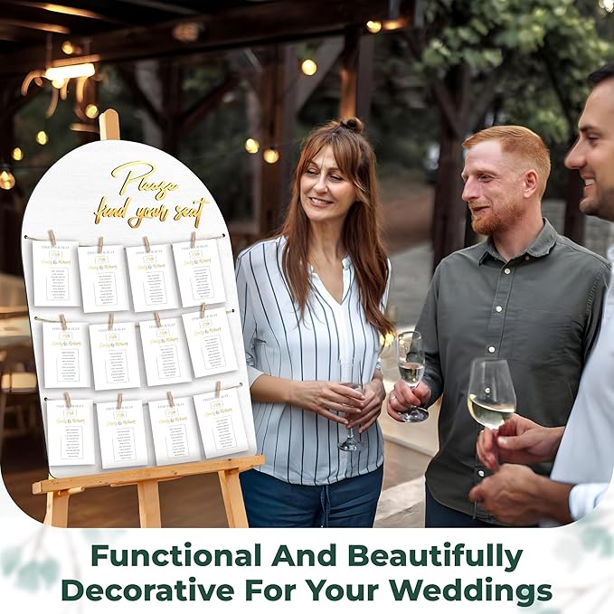 Wedding Seating Chart Board Display - Image 6