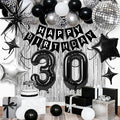 30th Birthday Decorations for Men Women, Fringe Curtains Kit by Birthdaypartyexpert