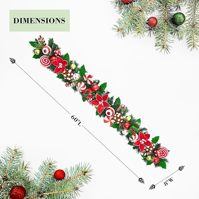 Christmas Peppermint Garland - Image 3