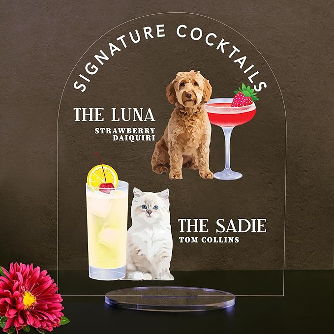 Pet Signature Drink Wedding Signs - Image 2