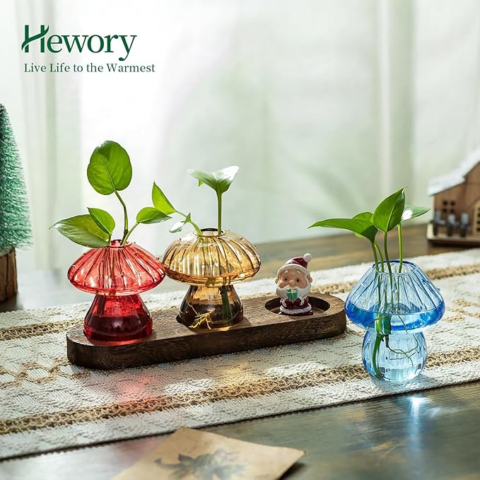 Glass Propagation Station for Plant: Mushroom Planter - Image 2