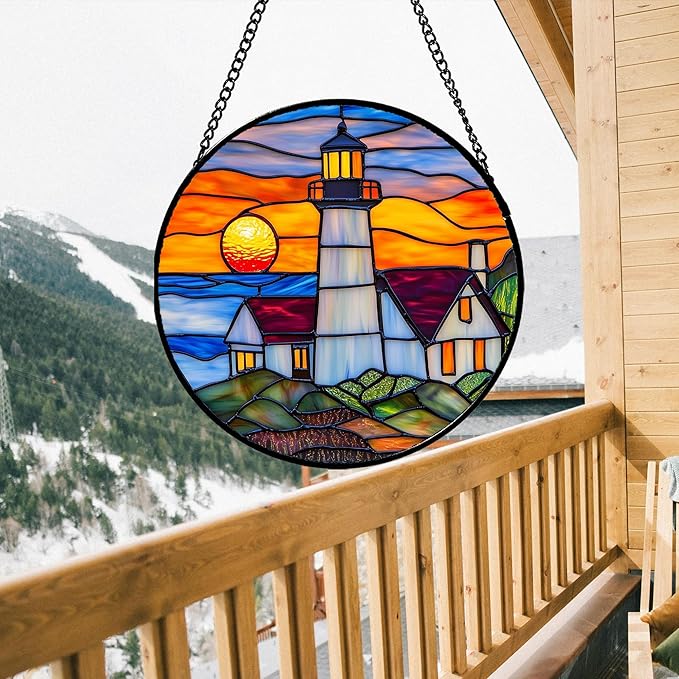Stained Glass Window Hanging - Image 5