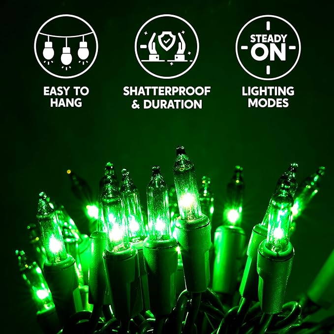 Joiedomi Green Christmas String Lights - Image 5