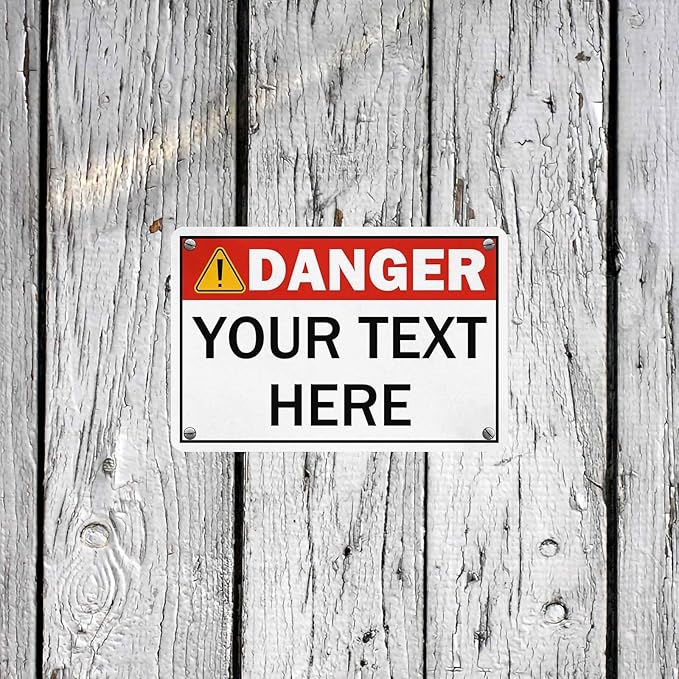 Custom Sign, Personalized Metal Signs, Customize - Image 5