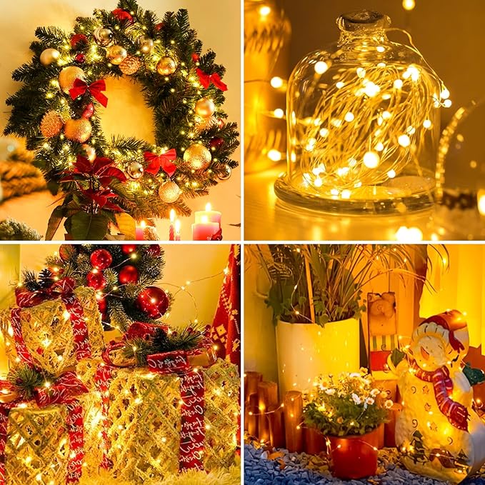 100 Pack Fairy Lights Battery Operated - 7ft 20 Led Twinkle Lights 3 Modes - Image 3