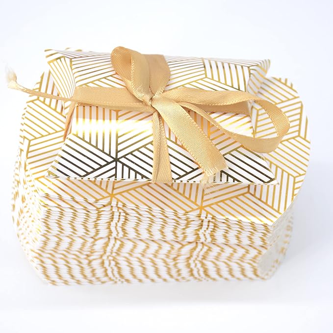 Aokbean 100 Pack Mini Pillow Candy Box Small Gift Boxes - Image 5