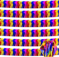 6 Pack 10 Feet Rainbow Foil Fringe Garland Metallic Tinsel Streamers Banner by Ferwzsr